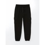 LC Waikiki Lcw Kids Siyah Beli Lastikli Basic Erkek Çocuk Eşofman Altı - 2 - 3 Yaş