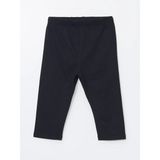 LC Waikiki LCW Kids Siyah Beli Lastikli Basic Kız Çocuk Tayt