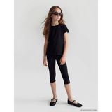 LC Waikiki Lcw Kids Siyah Beli Lastikli Kız Çocuk Tayt - 11 - 12 Yaş
