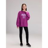 LC Waikiki Lcw Kids Siyah Beli Lastikli Kız Çocuk Tayt - 8 - 9 Yaş