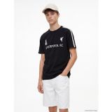 LC Waikiki LCW Kids Siyah Bisiklet Yaka Liverpool Erkek Çocuk Tişört
