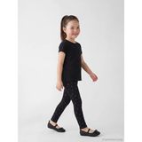 LC Waikiki Lcw Kids Siyah Desenli Kız Çocuk Tayt - 1 - 2 Yaş
