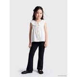 LC Waikiki Lcw Kids Siyah Ispanyol Paça Kız Çocuk Tayt Pantolon - 1 - 2 Yaş
