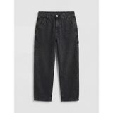 LC Waikiki Lcw Kids Siyah Loose Fit Erkek Çocuk Jean Pantolon
