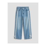 LC Waikiki LCW Kids Wideleg Fiyonklu Kız Çocuk Jean Pantolon