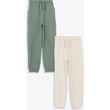 LC Waikiki Lcw Kids Yeşil Beli Lastikli Erkek Çocuk Jogger Eşofman Alt 2'li - 9 - 12 Ay