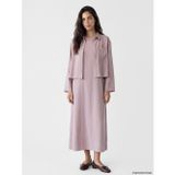 LC Waikiki LCW Modest Lila Loose Fit Kadın Gömlek