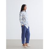 LC Waikiki LCW Modest Mavi Beli Lastikli Kadın Pantolon