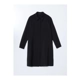 LC Waikiki LCW Modest Siyah Dokulu Kadın Gömlek Tunik