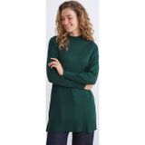 LC Waikiki LCW Modest Yeşil Dik Yaka Kadın Triko Tunik