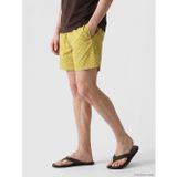LC Waikiki LCW SWIMWEAR Sarı Kısa Desenli Erkek Deniz Şortu