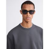 LC Waikiki LCW Vision Antrasit Bisiklet Yaka Erkek Kalın Sweatshirt