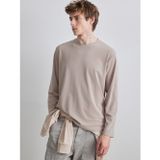 LC Waikiki LCW Vision Bej Bisiklet Yaka Erkek Sweatshirt