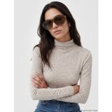 LC Waikiki LCW Vision Bej Dik Yaka Uzun Kollu Kadın Body