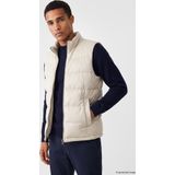LC Waikiki LCW Vision Bej Slim Fit Dik Yaka Erkek Şişme Yelek
