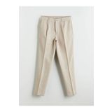 LC Waikiki LCW Vision Bej Standart Kalıp Gabardin Erkek Pantolon