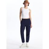 LC Waikiki Lcw Vision Beli Lastikli Baskılı Kadın Jogger Eşofman Altı - Navy