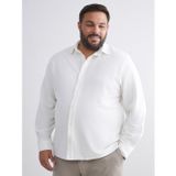 LC Waikiki LCW Vision Beyaz Büyük Beden Slim Fit Uzun Kollu Erkek Gömlek