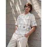 LC Waikiki LCW Vision Beyaz Regular Fit Desenli Erkek Gömlek