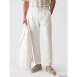 LC Waikiki LCW Vision Beyaz Regular Fit Erkek Pileli Pantolon