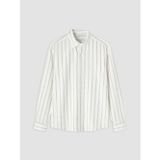 LC Waikiki LCW Vision Ekru Slim Fit Çizgili Erkek Gömlek