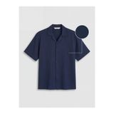 LC Waikiki LCW Vision Indigo Regular Fit Krinkle Erkek Gömlek