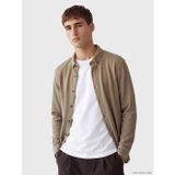 LC Waikiki LCW Vision Kahverengi Slim Fit Erkek Dokulu Gömlek