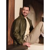LC Waikiki Lcw Vision Kahverengi Standart Kalıp Deri Görünümlü Erkek Mont - Koyu Kahverengi - XL
