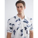 LC Waikiki LCW Vision Lacivert Polo Yaka Desenli Pike Erkek Tişört