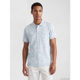 LC Waikiki LCW Vision Mavi Polo Yaka Desenli Pike Erkek Tişört
