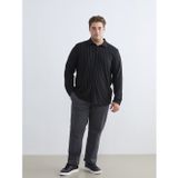 LC Waikiki LCWAIKIKI Classic Antrasit Büyük Beden Standart Kalıp Erkek Chino Pantolon