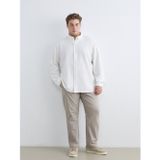 LC Waikiki LCWAIKIKI Classic Bej Büyük Beden Standart Kalıp Erkek Chino Pantolon