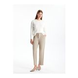 LC Waikiki LCWAIKIKI Classic Bej Loose Fit Kadın Pantolon
