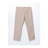LC Waikiki LCWAIKIKI Classic Bej Standart Kalıp Gabardin Erkek Chino Pantolon