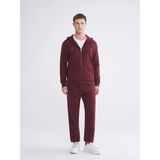 LC Waikiki Lcwaıkıkı Classic Bordo Rahat Kalıp Erkek Kalın Jogger Eşofman Altı