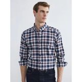 LC Waikiki Lcwaıkıkı Classic Bordo Regular Fit Ekose Erkek Gömlek - XL
