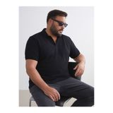 LC Waikiki LCWAIKIKI Classic Büyük Beden Polo Yaka Pike Erkek Tişört