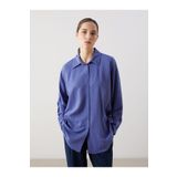 LC Waikiki LCWAIKIKI Classic Dokulu Oversize Kadın Gömlek