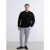 LC Waikiki LCWAIKIKI Classic Gri Büyük Beden Erkek Chino Pantolon