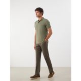 LC Waikiki LCWAIKIKI Classic Haki Standart Kalıp Gabardin Erkek Chino Pantolon