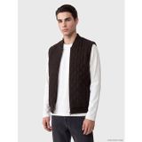 LC Waikiki LCWAIKIKI Classic Kahverengi Regular Fit Kolej Yaka Erkek Triko Yelek