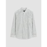 LC Waikiki LCWAIKIKI Classic Lacivert Regular Fit Çizgili Gabardin Erkek Gömlek