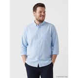 LC Waikiki Lcwaıkıkı Classic Mavi Regular Fit Oxford Erkek Gömlek - 4XL