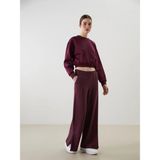 LC Waikiki Lcwaıkıkı Classic Mürdüm Beli Lastikli Kadın Eşofman Altı - 3XL