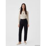 LC Waikiki LCWAIKIKI Classic Siyah Beli Lastikli Slim Fit Kadın Jean Pantolon