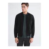 LC Waikiki LCWAIKIKI Classic Siyah Kolej Yaka Erkek Bomber Ceket