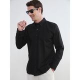 LC Waikiki Lcwaıkıkı Classic Siyah Regular Fit Oxford Erkek Gömlek