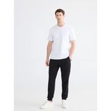 LC Waikiki LCWAIKIKI Classic SİYAH Standart Kalıp Erkek Kalın Jogger Eşofman Altı