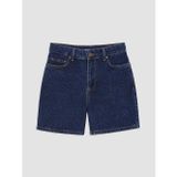 LC Waikiki LCWAIKIKI Petite Lacivert Regular Fit Kadın Jean Şort