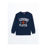 LC Waikiki LCWK Bisiklet Yaka Erkek Çocuk Sweatshirt